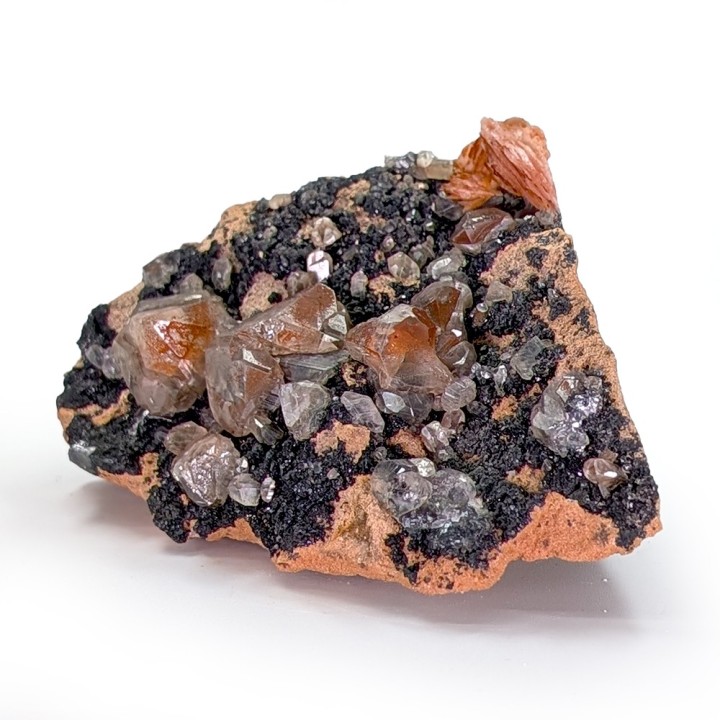 Cérusite, galène, baryte, Mibalden, Maroc, 315 grammes