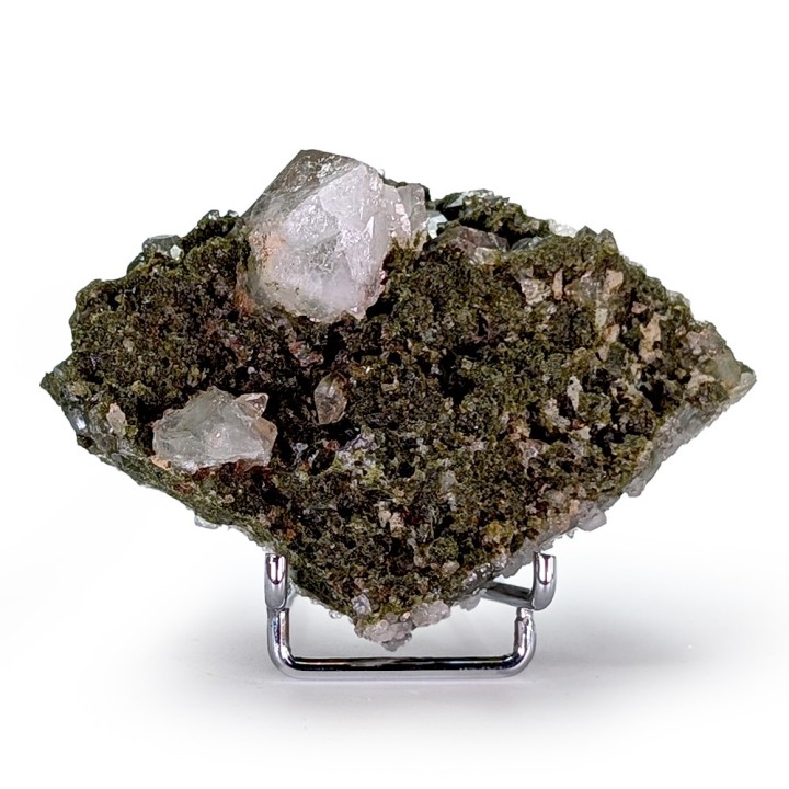 Epidote, quartz, Hakkâri, Turquie, 133 grammes