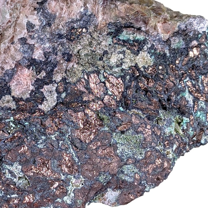 Nickeline, annabergite, Aït Ahmane, Maroc, 662 grammes