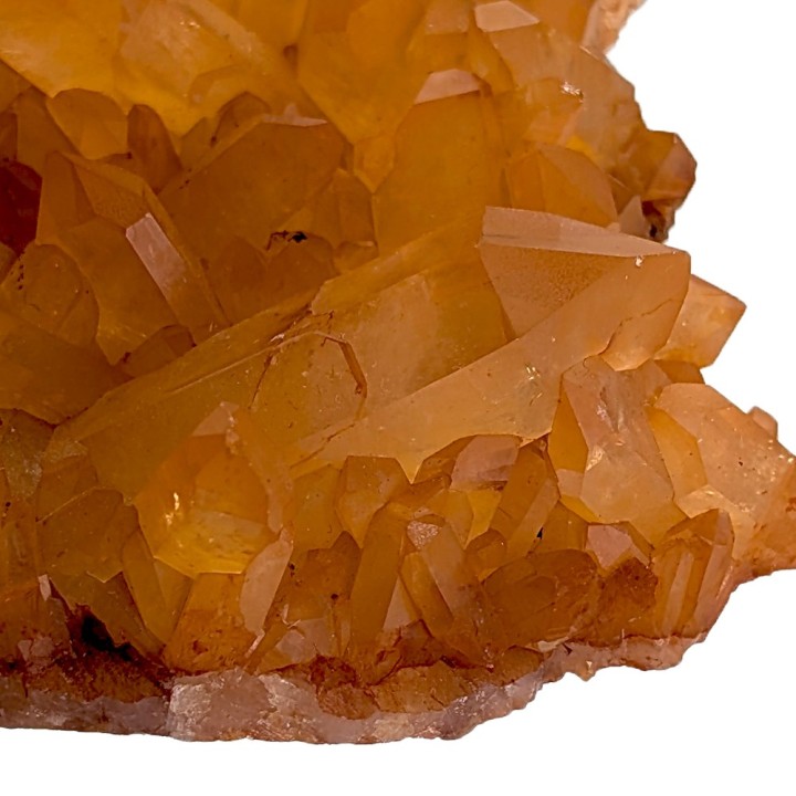 Quartz mandarine, Minas Gerais, Brésil, 204 grammes