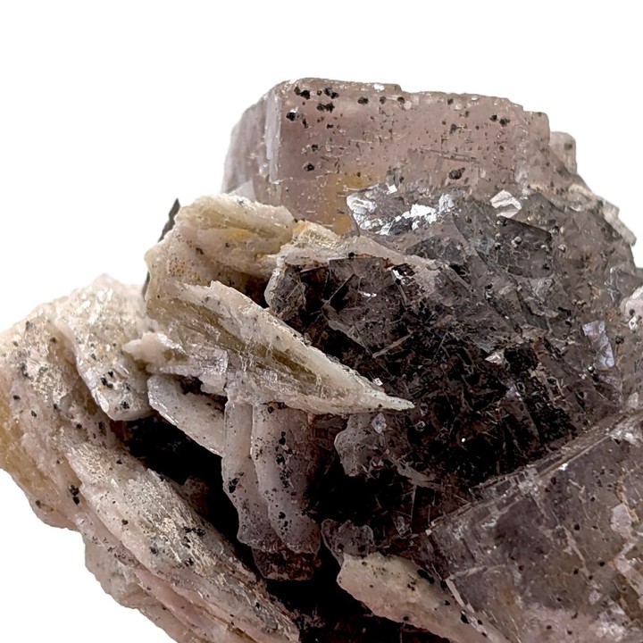 Fluorite, mine de Chaillac, France, 140 grammes