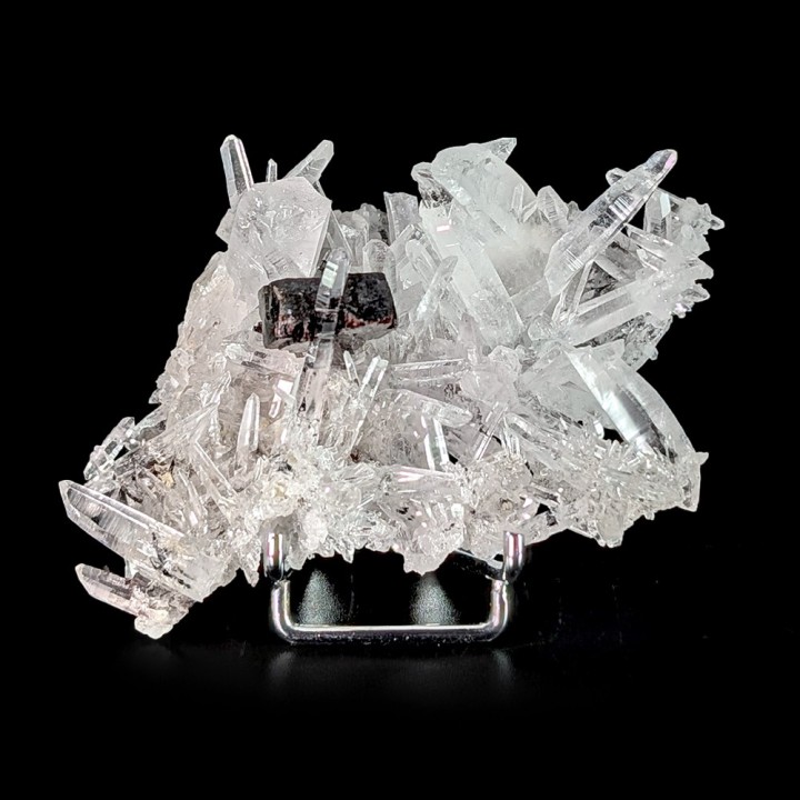 Hubnérite, quartz, fluorite, Pasto Bueno, Pérou, 99 grammes