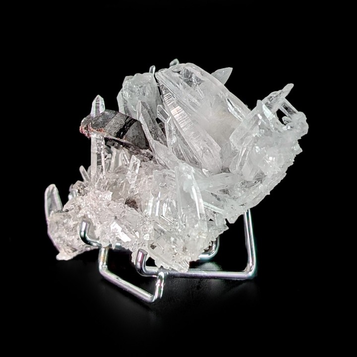 Hubnérite, quartz, fluorite, Pasto Bueno, Pérou, 99 grammes