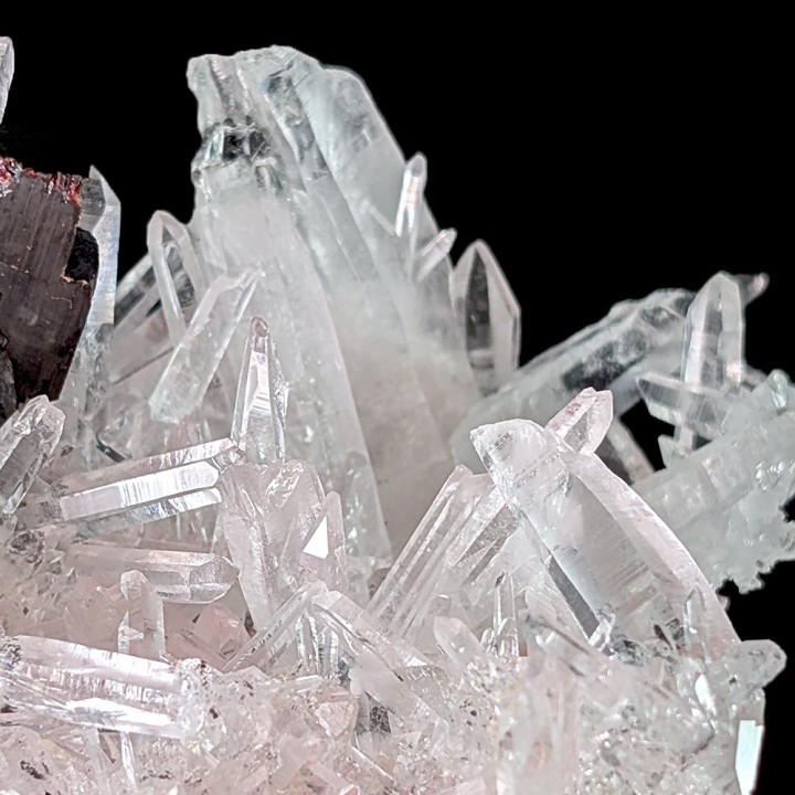 Hubnérite, quartz, fluorite, Pasto Bueno, Pérou, 99 grammes