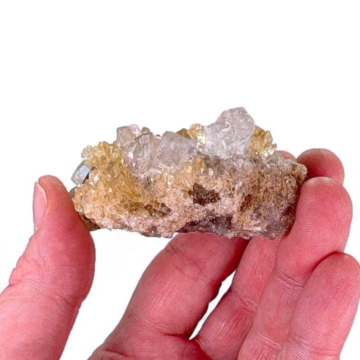 Halite, Gypsum, Salinas de Otuma, Peru, 70 grams