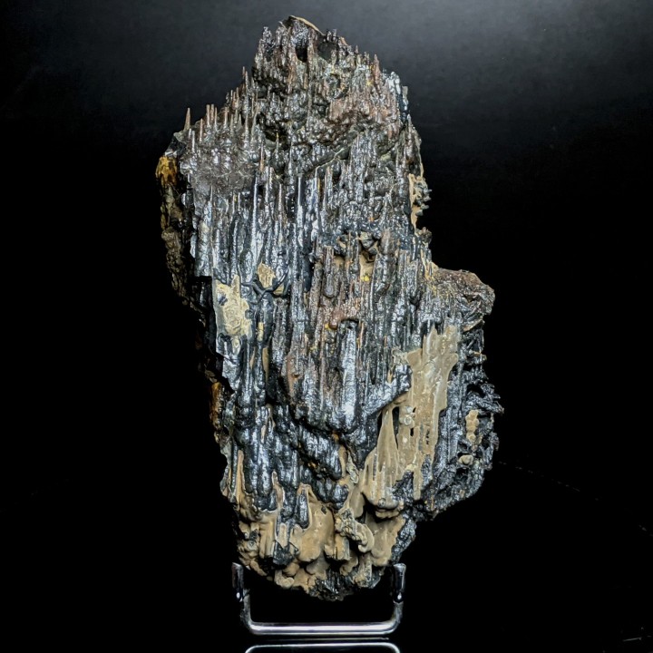 Goethite, pyrolusite, Peyreblanque, France, 728 g