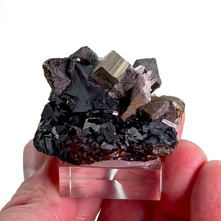 Sphalerite, pyrite, quartz, Animón Mine, Peru, 98 grams