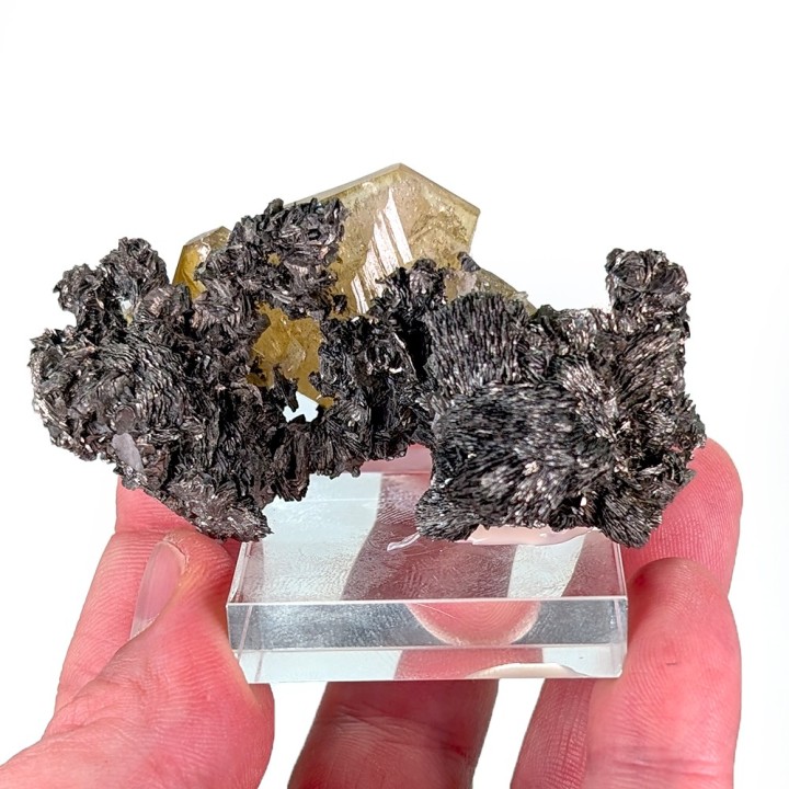 Marcassite, Baryte, Mine de Bou Nahas, Maroc, 97 grammes