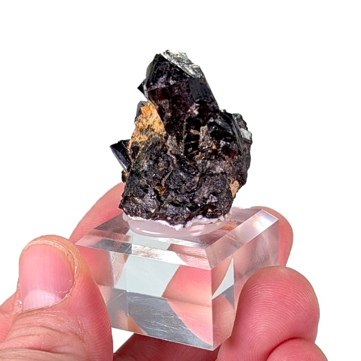 Cassitérite, Mine Huanuni, Bolivie, 3,2 cm