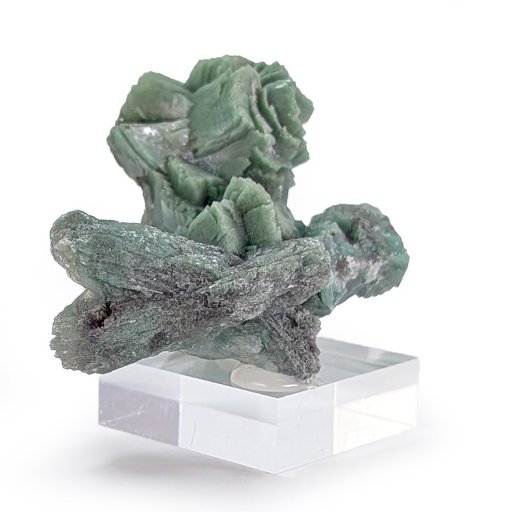 Heulandite verte, Sakur, Inde, 36 grammes