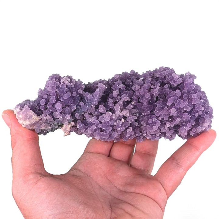 Calcédoine (agate grappe), Mamuju, Indonésie, 312 grammes