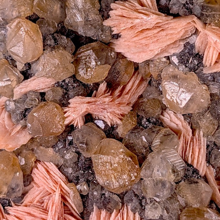 Cérusite, baryte, Mibladen, Maroc, 372 grammes