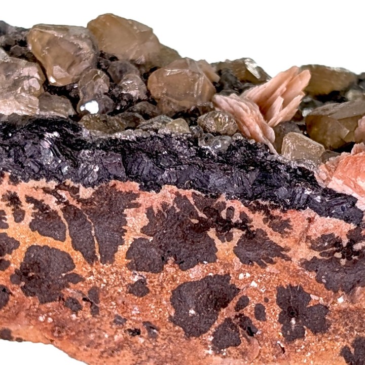 Cérusite, baryte, Mibladen, Maroc, 372 grammes