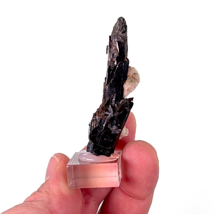 Aegirine, feldspath, Mont Malosa, Malawi, 5,1 cm