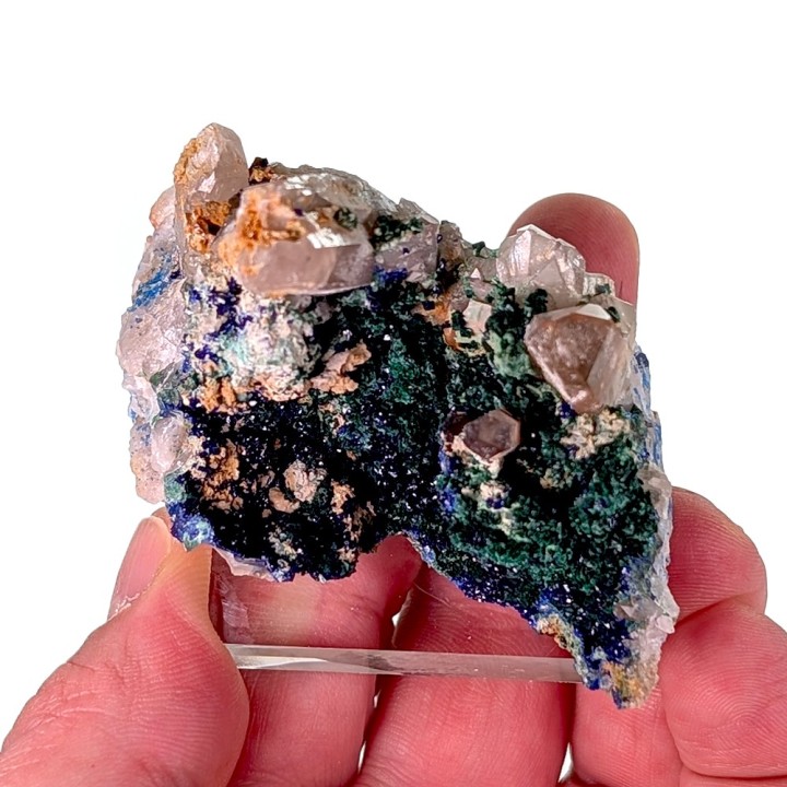 Azurite, malachite, M'SSici, Maroc, 68 grammes