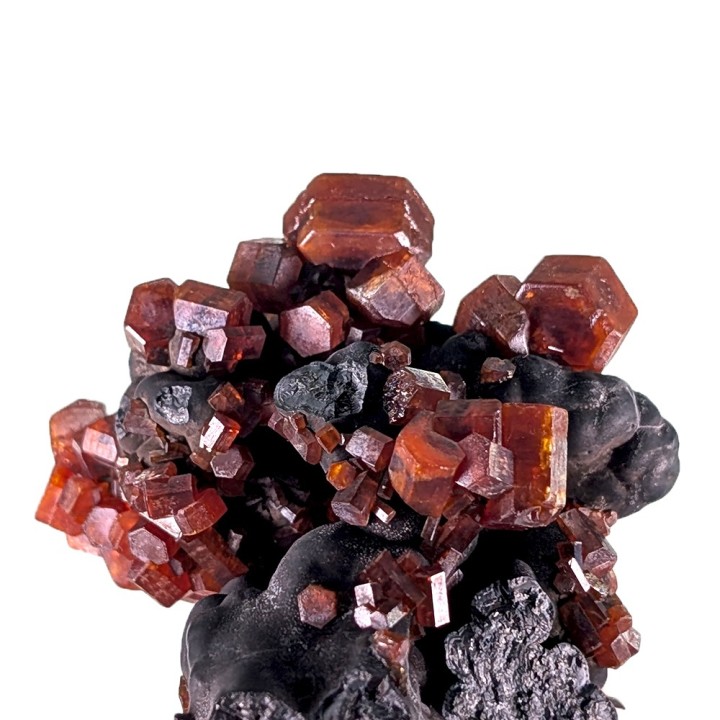 Vanadinite, goethite, Taouz, Maroc, 136 grammes