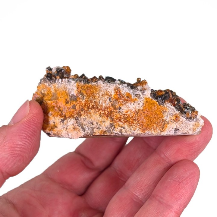 Grenat, quartz, Tongbei, Chine, 97 grammes