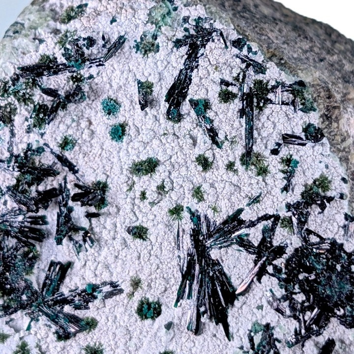 Atacamite, Chrysocolle, Las Pintadas, Chili, 61 grammes