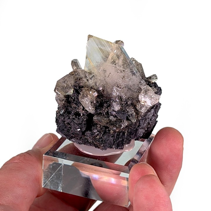 Anglésite, galène, Touissit-Bou Beker, Maroc, 244 grammes