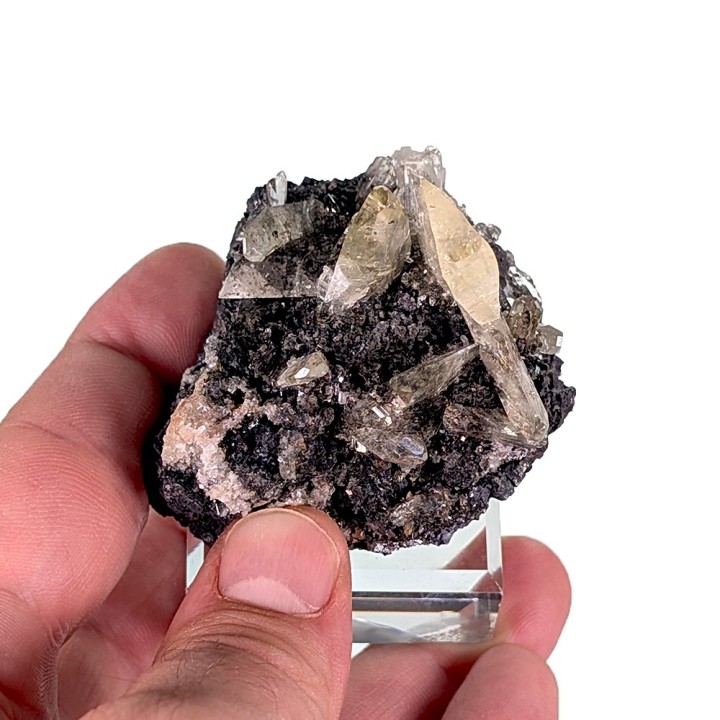 Anglesite, galena, Touissit-Bou Beker, Morocco, 244 grams
