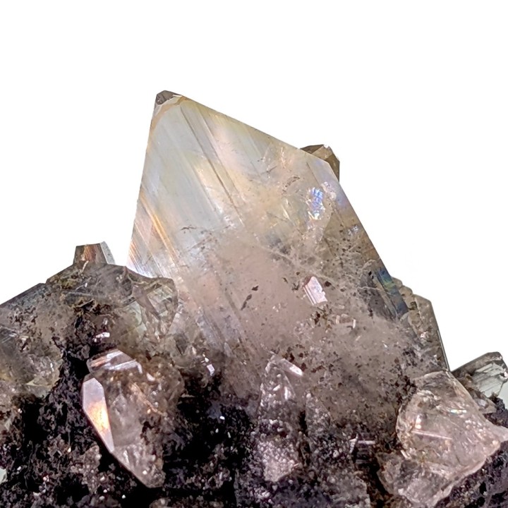 Anglesite, galena, Touissit-Bou Beker, Morocco, 244 grams