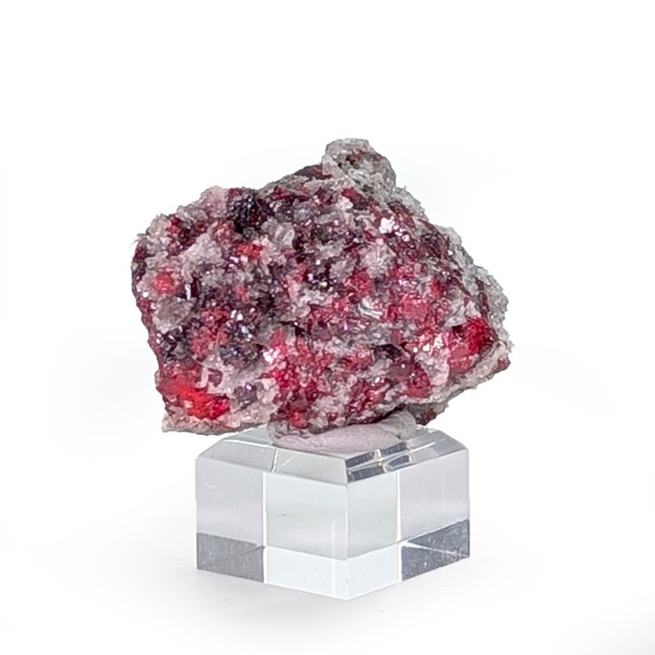 Cinnabar, stibnite, Nikitovka, Ukraine, 45 grams