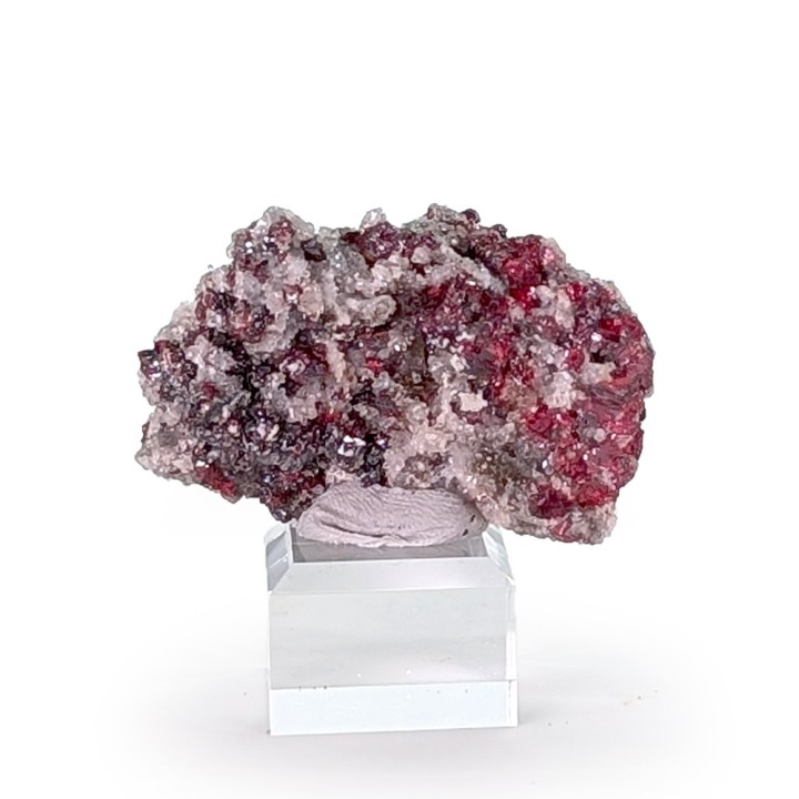 Cinabre, stibine, Nikitovka, Ukraine, 45 grammes