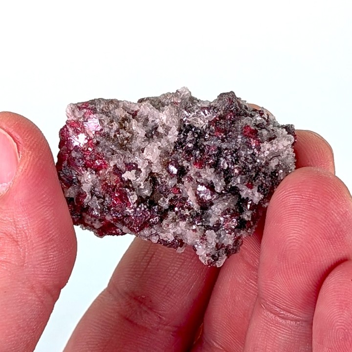 Cinnabar, stibnite, Nikitovka, Ukraine, 45 grams