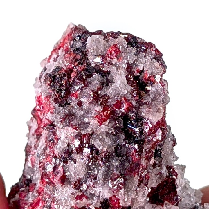 Cinnabar, stibnite, Nikitovka, Ukraine, 45 grams