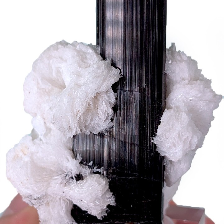 Tourmaline, Albite, Vallée de Shigar, Pakistan, 62 grammes