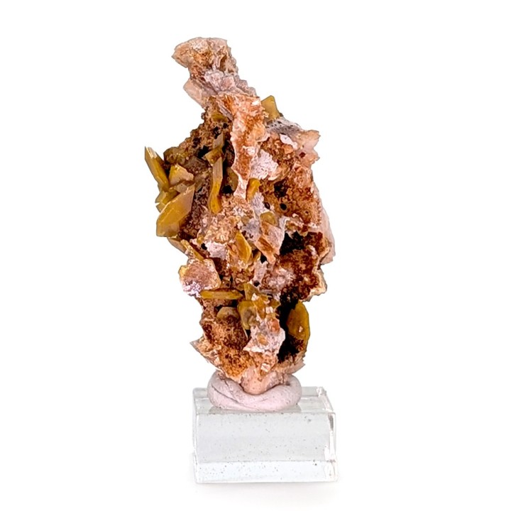 Wulfenite, dolomite, Touissit, Morocco, 20 grams