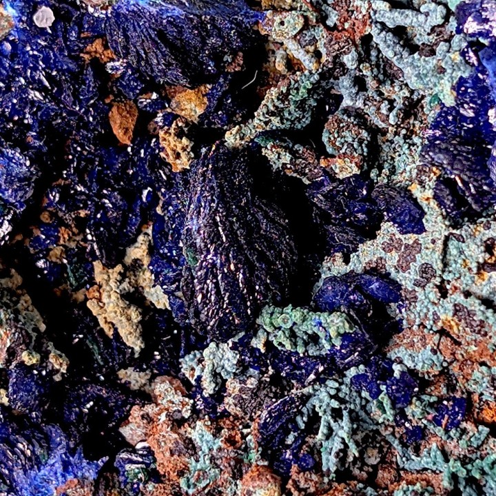 Azurite, M'SSici, Morocco, 94 grams