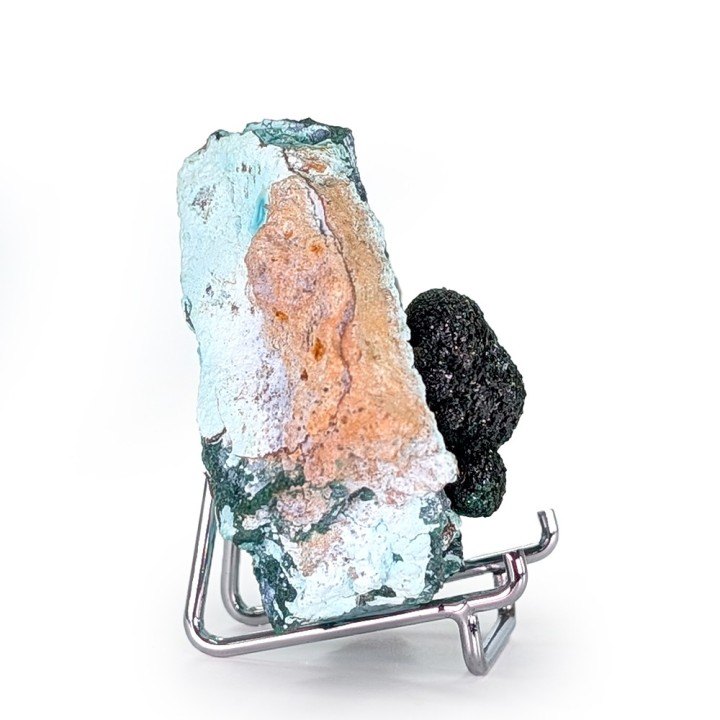 Malachite, chrysocolle, Lubumbashi, Congo, 181 grammes