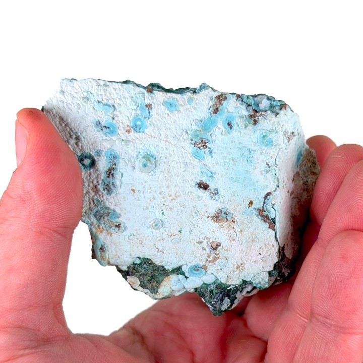 Malachite, chrysocolle, Lubumbashi, Congo, 181 grammes