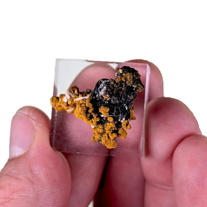 Romanéchite, goethite, Veszprém, Hongrie, 2,6 cm