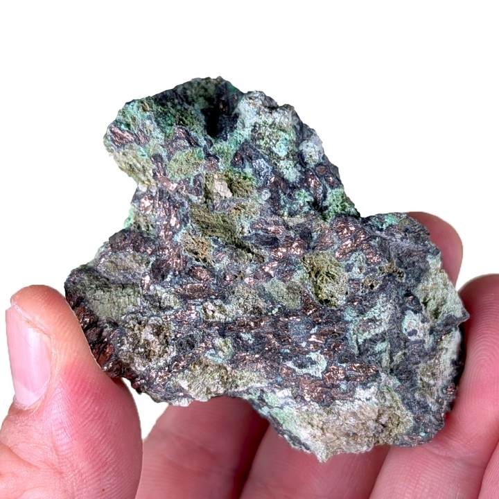 Nickeline, annabergite, Aït Ahmane, Maroc, 187 grammes