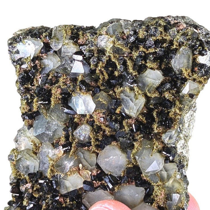 Epidote, quartz, Hakkâri, Turquie, 96 grammes