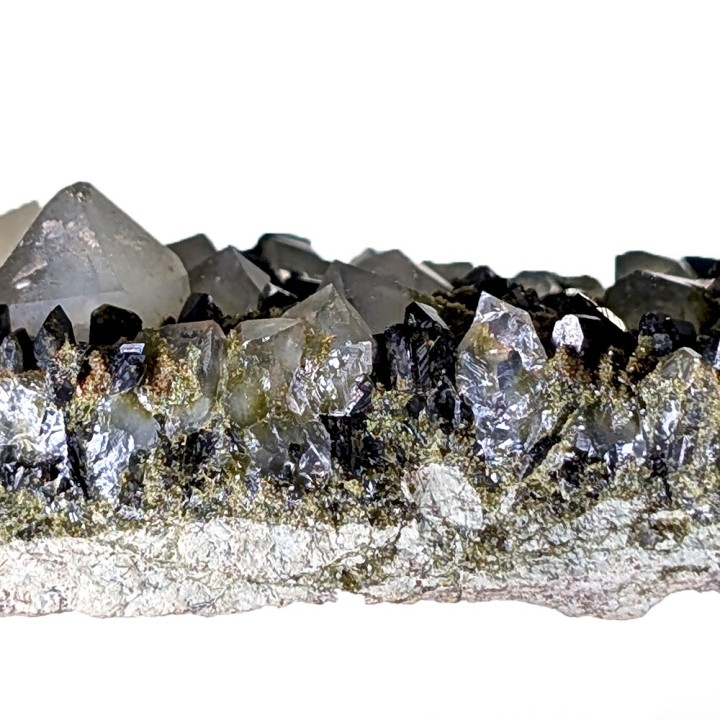 Epidote, quartz, Hakkâri, Turquie, 96 grammes