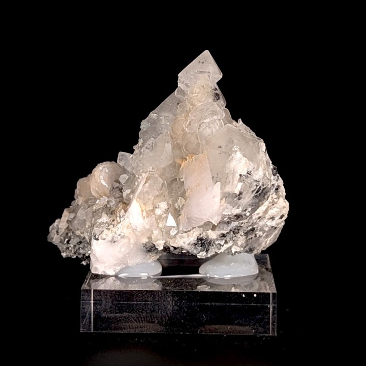 Quartz, Baryte, Khaldzan Buragtag, Mongolie, 66 grammes