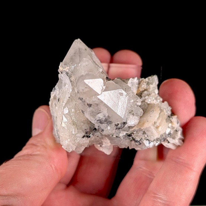 Quartz, Baryte, Khaldzan Buragtag, Mongolie, 66 grammes