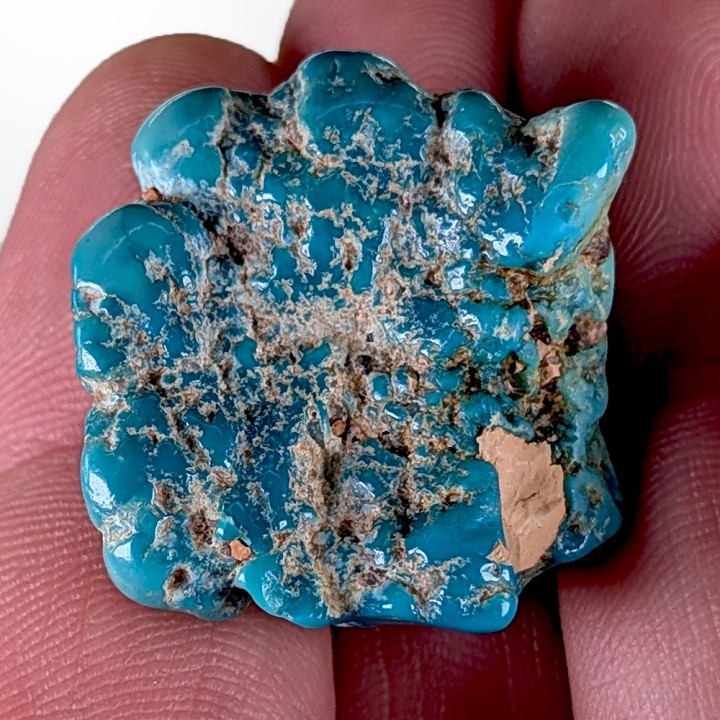 Turquoise, Campitos Mine, Mexico, 10 grams
