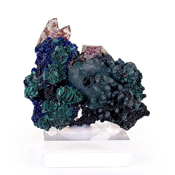 Azurite, malachite, M'SSici, Morocco, 34 grams