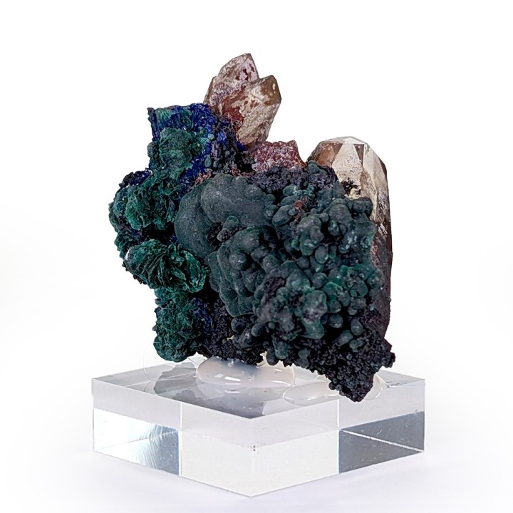 Azurite, malachite, M'SSici, Morocco, 34 grams