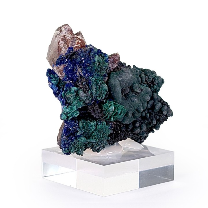 Azurite, malachite, M'SSici, Morocco, 34 grams