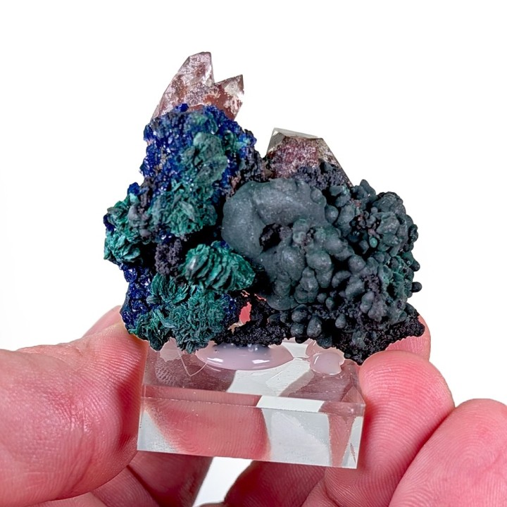 Azurite, malachite, M'SSici, Morocco, 34 grams