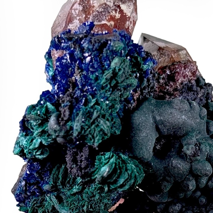 Azurite, malachite, M'SSici, Maroc, 34 grammes