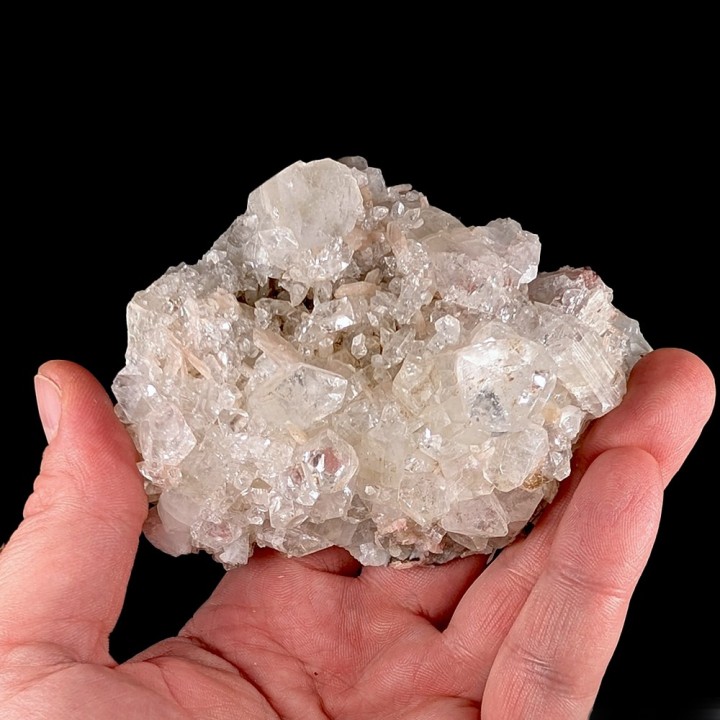 Apophyllite, stilbite, Pune, Inde, 227 grammes