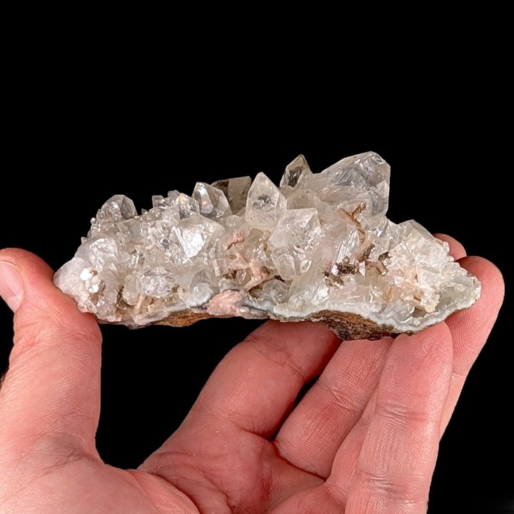 Apophyllite, stilbite, Pune, Inde, 227 grammes