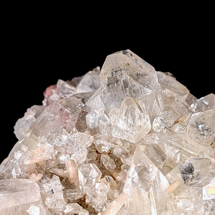 Apophyllite, stilbite, Pune, Inde, 227 grammes