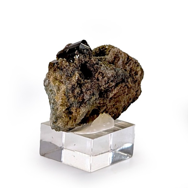 Vesuvianite, Bellecombe, Italy, 4.1 cm